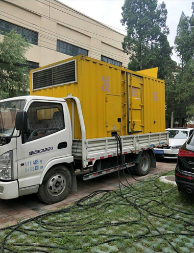 阳原发电车出租-柴油发电机组排烟系统设计要求及其考虑因素